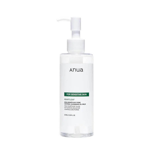 زيت منظف للتحكم في المسام بخلاصة الهارتليف من أنوا 200 مل Anua Heartleaf Pore Control Cleansing Oil Mild 200ml