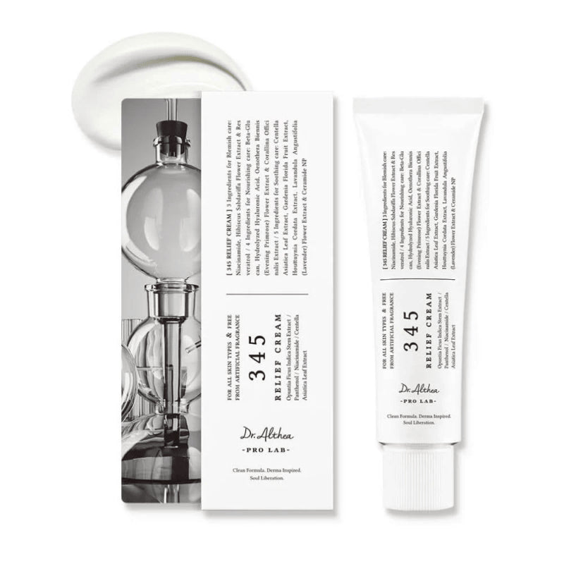 كريم دكتور الثيا 345 ريليف  كريم مرطب ومهدئ للبشرة 50 مل Dr. Althea 345 Relief Cream.