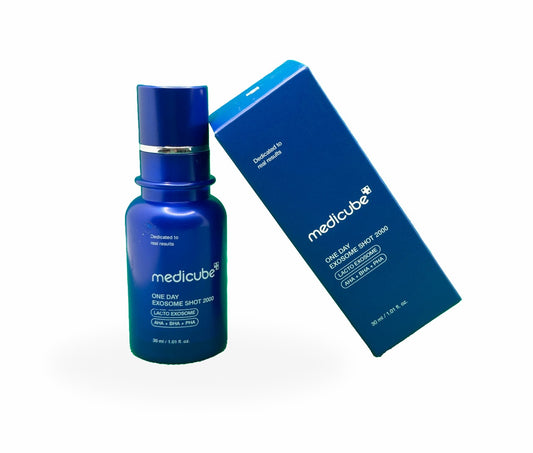 ميديكيوب ون داي إكسوسوم شوت أمبولة المسام 2000 30 مل Medicube One Day Exosome Shot Pore Ampoule 2000