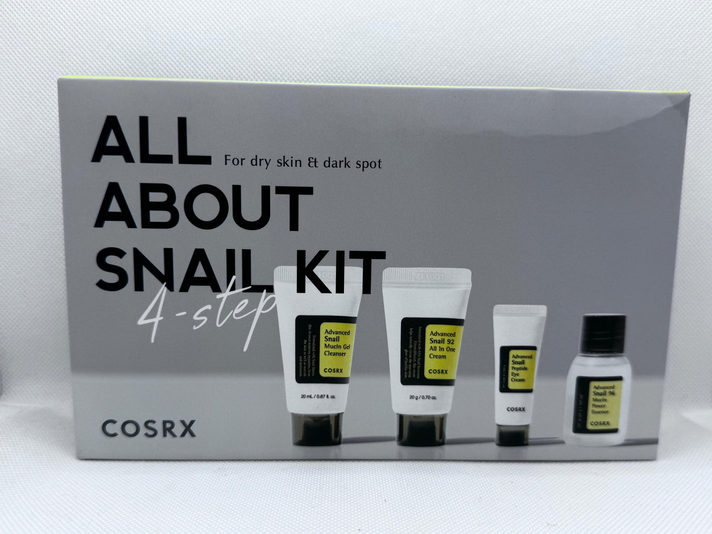 مجموعة العناية بالبشرة الشاملة بالحلزون من كوسريكس COSRX All About Snail Kit