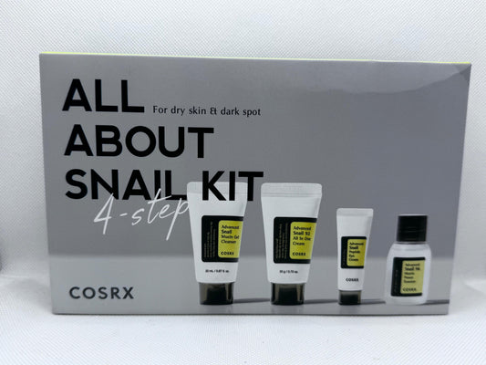 مجموعة العناية بالبشرة الشاملة بالحلزون من كوسريكس COSRX All About Snail Kit